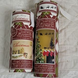 Christmas decal Once Upon A Wall decor